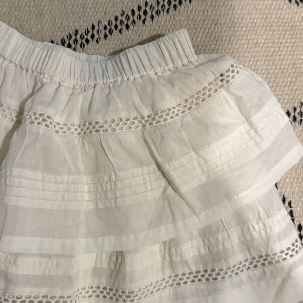 NWT: Crewcuts Girls' tiered skirt with ruffles size S - Picture 2 of 5
